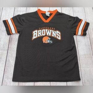 Cleveland Browns NFL Polyester Jersey YOUTH XL (16-18) READ DESCRIPTION
